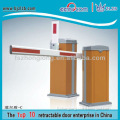 Car parking system barrier gate with straight bar